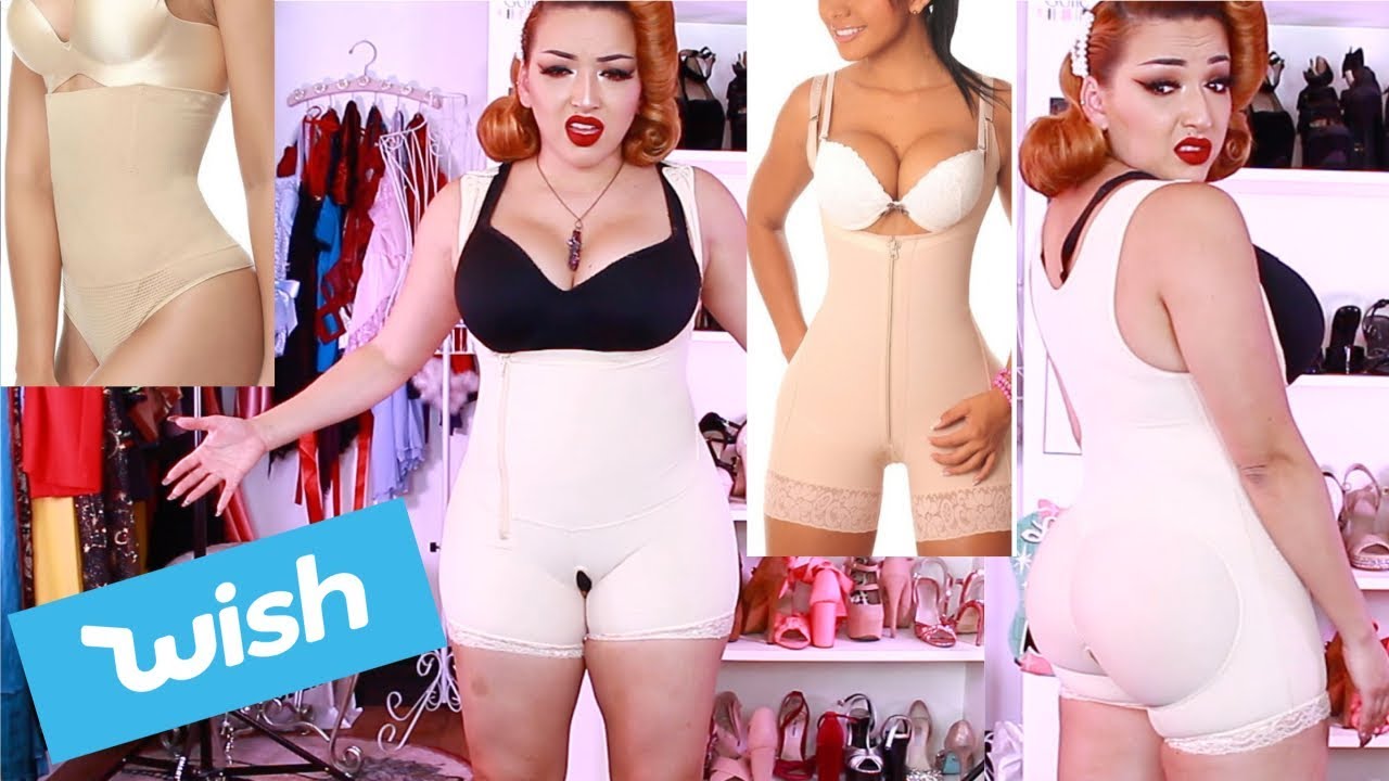 I BOUGHT $8 SHAPEWEAR ON WISH! | Was it worth it?