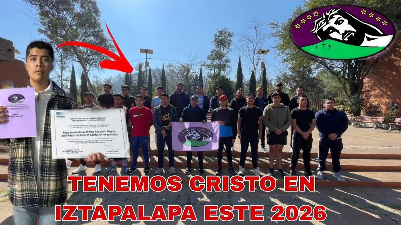 EL JOVEN QUIEN DARA VIDA A JESUS EN IZTAPALAPA 2026✝️SE LLAMA ARNULFO MORALES GALICIA,DE SAN LUCAS