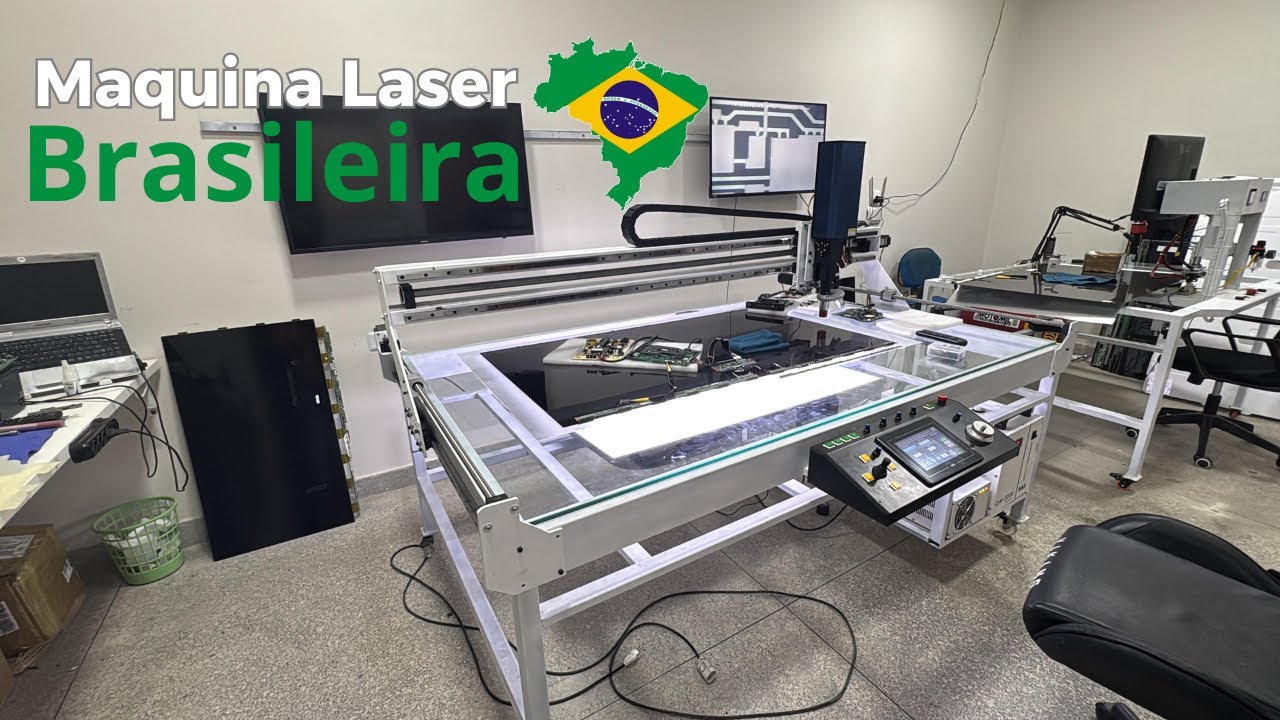 Reparo display PT430 e Máquina Laser montada no Brasil