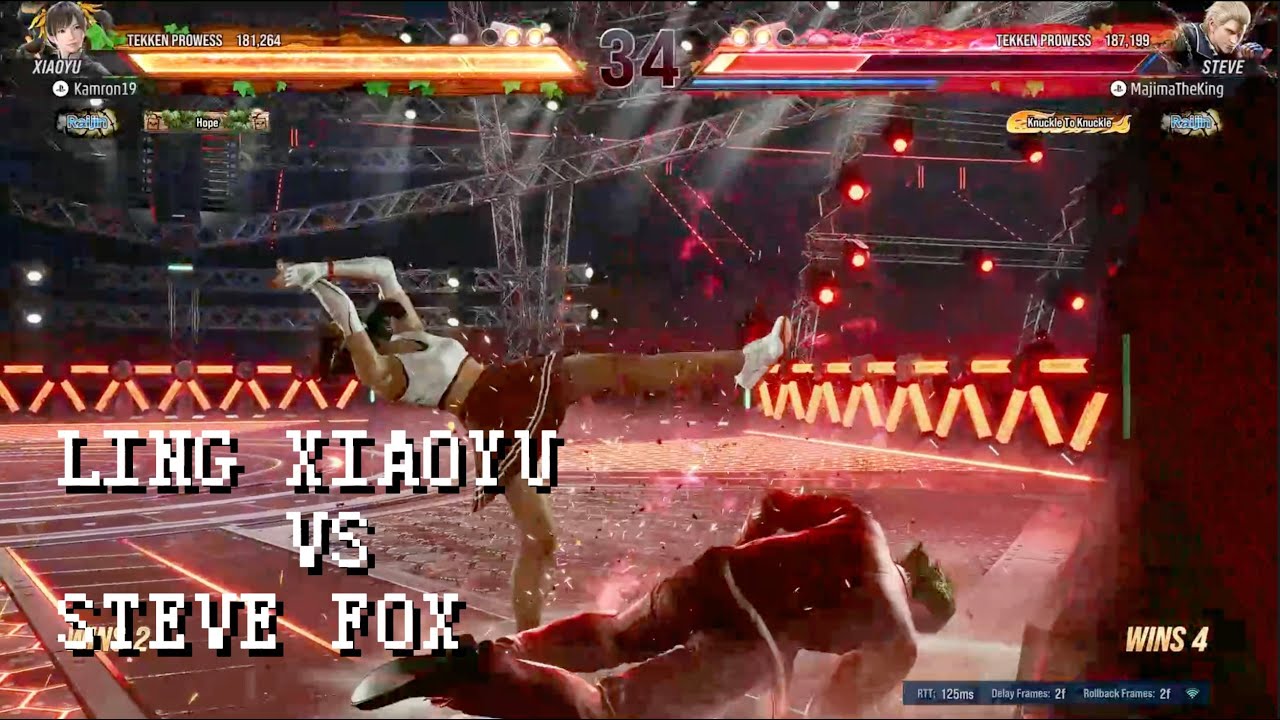 LING XIAOYU VS STEVE