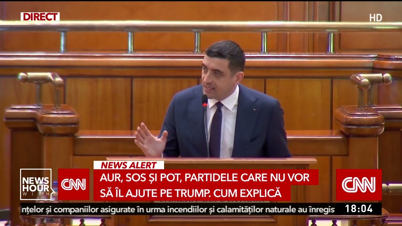AUR a făcut circ în Parlament, nu a vrut să aprobe solicitarea lui Trump