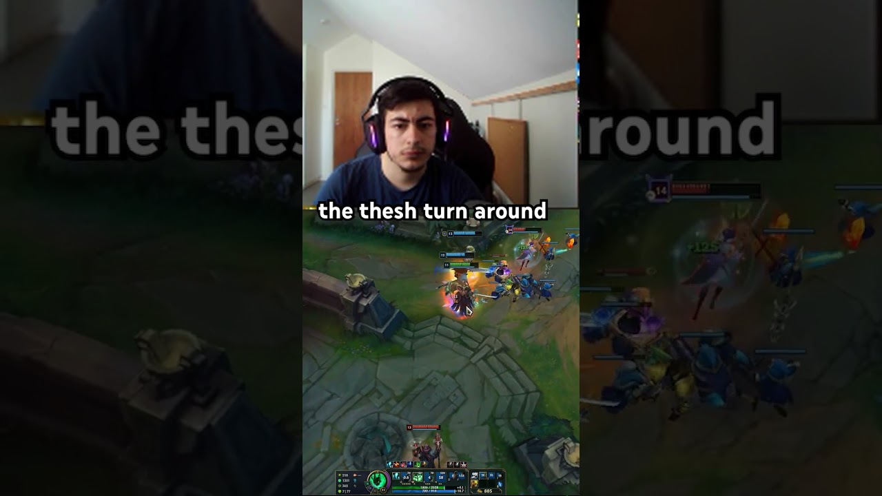 180 Turn Hook? Thresh Outplays AGAIN 🔥#thresh #leagueoflegends #league