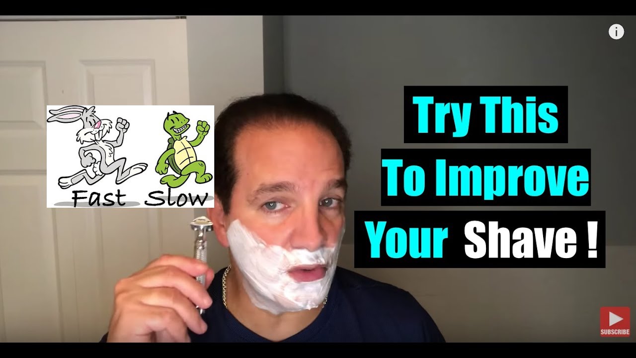 Shave Fast or Slow... Which Is Better❓