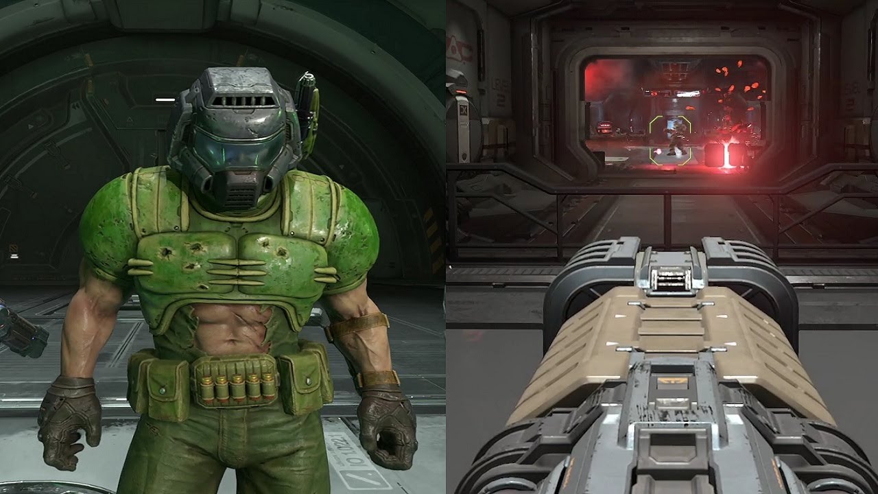 Playing Doom Eternal like Classic Doom (No Dash, No Double Jumps, Classic Weapon Pose)