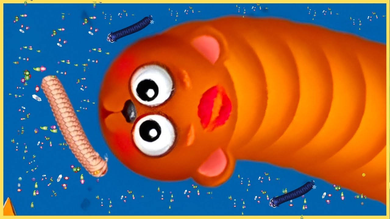 🐍 worms zone.io🔥#35 funny 🤣 game play 🔥Top 1 gameplay #wormszone