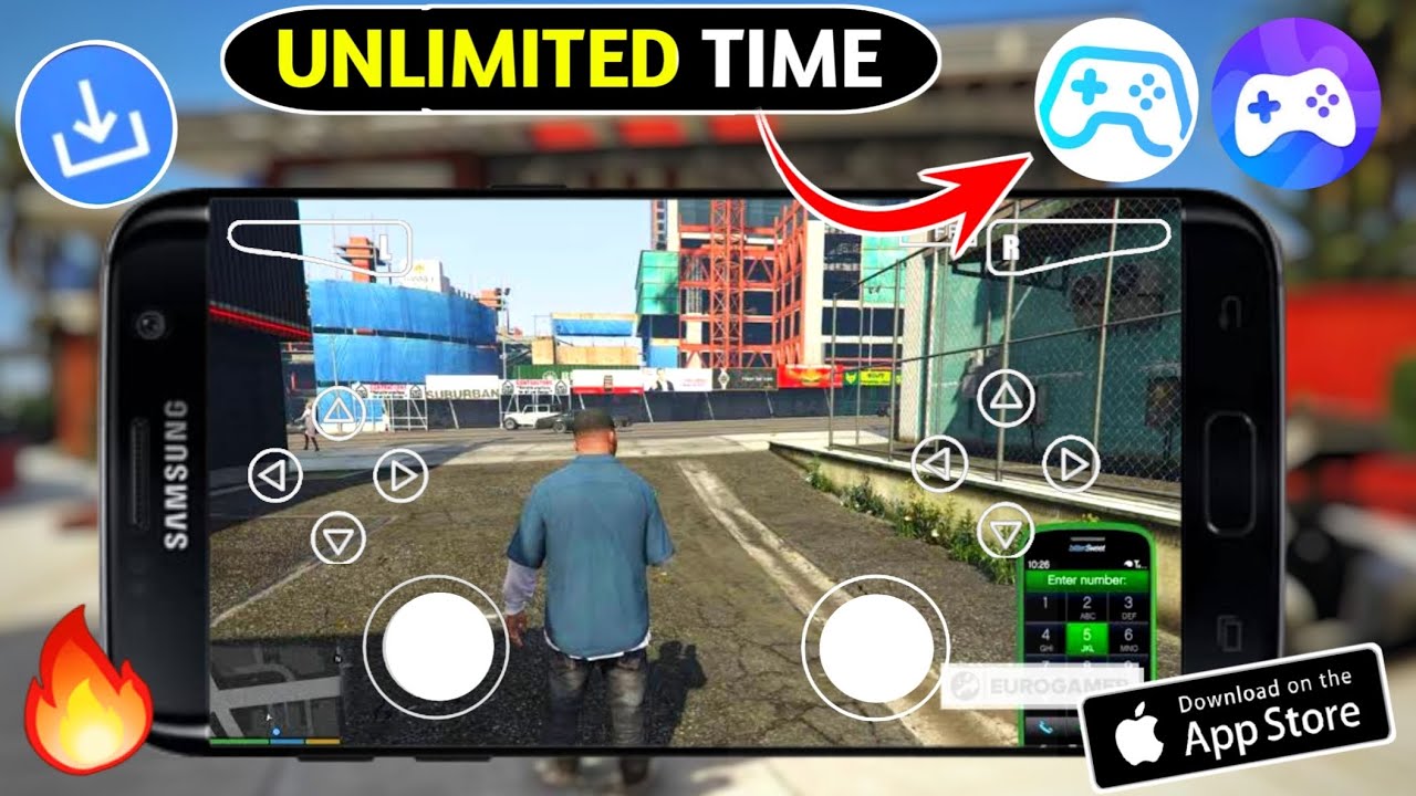 🔥 Unlimited Time Cloud Gaming App l Best Cloud Gaming App For Android