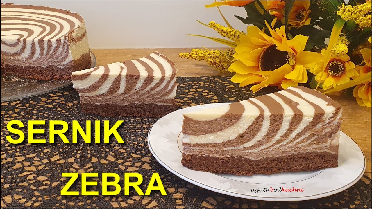 Sernik zebra to przepis na fantastyczne ciasto / agatabodkuchni