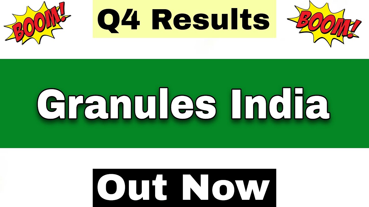 Granules Q4 Results 2026 | Granules India Results Today | Granules India Share Latest News Today |