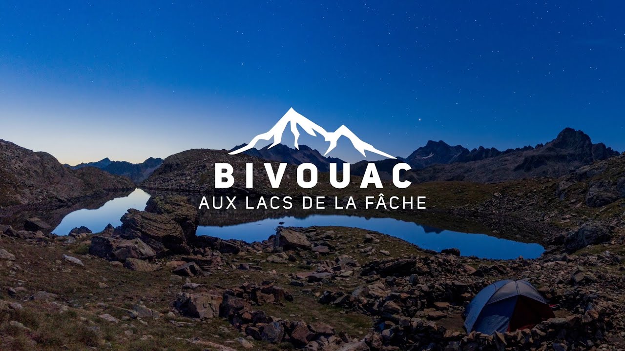 Bivouac aux lacs de la Fâche dans les Pyrénées