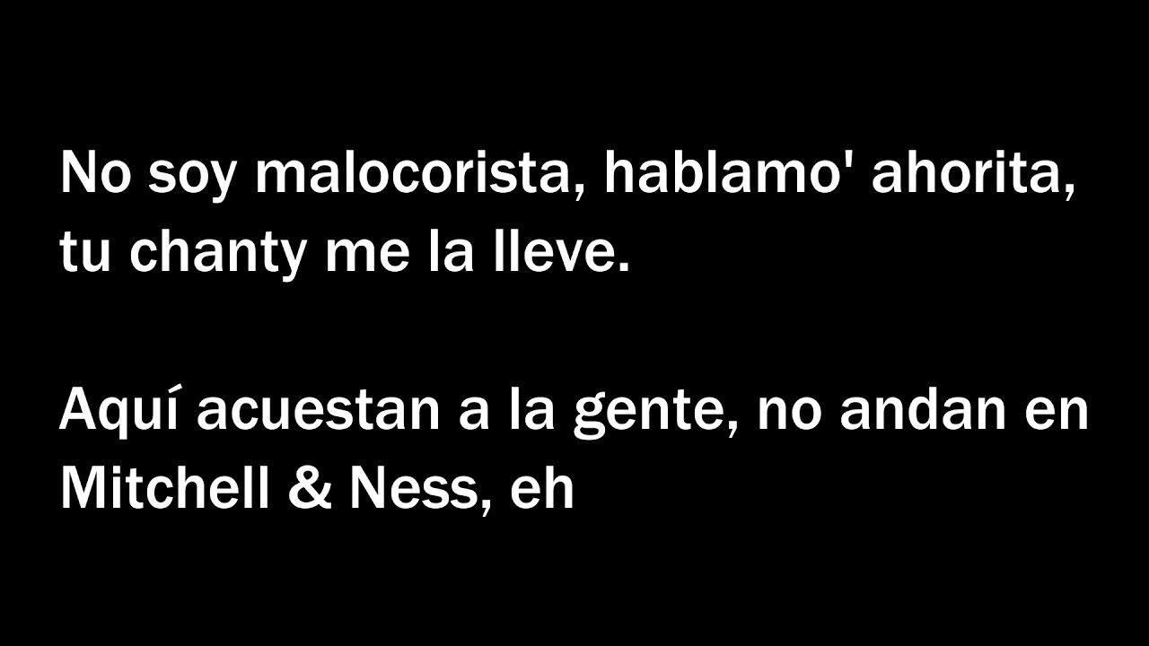Rochy RD - Soy Un Infeliz, Letra