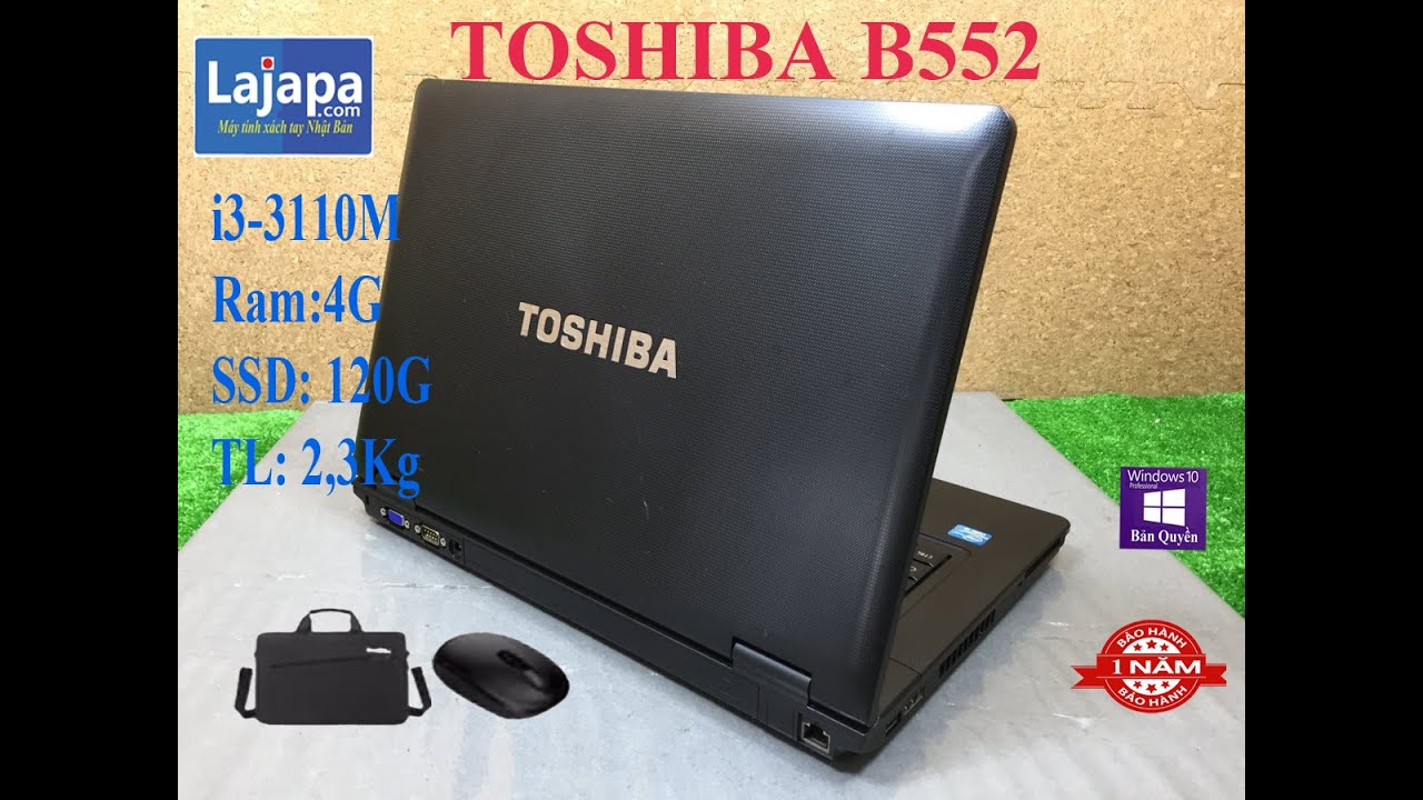 OPEN =Tháo Máy TOSHIBA dynabook Satellite B552/ (Satellite Pro S850) LAJAPA Nhật Bản