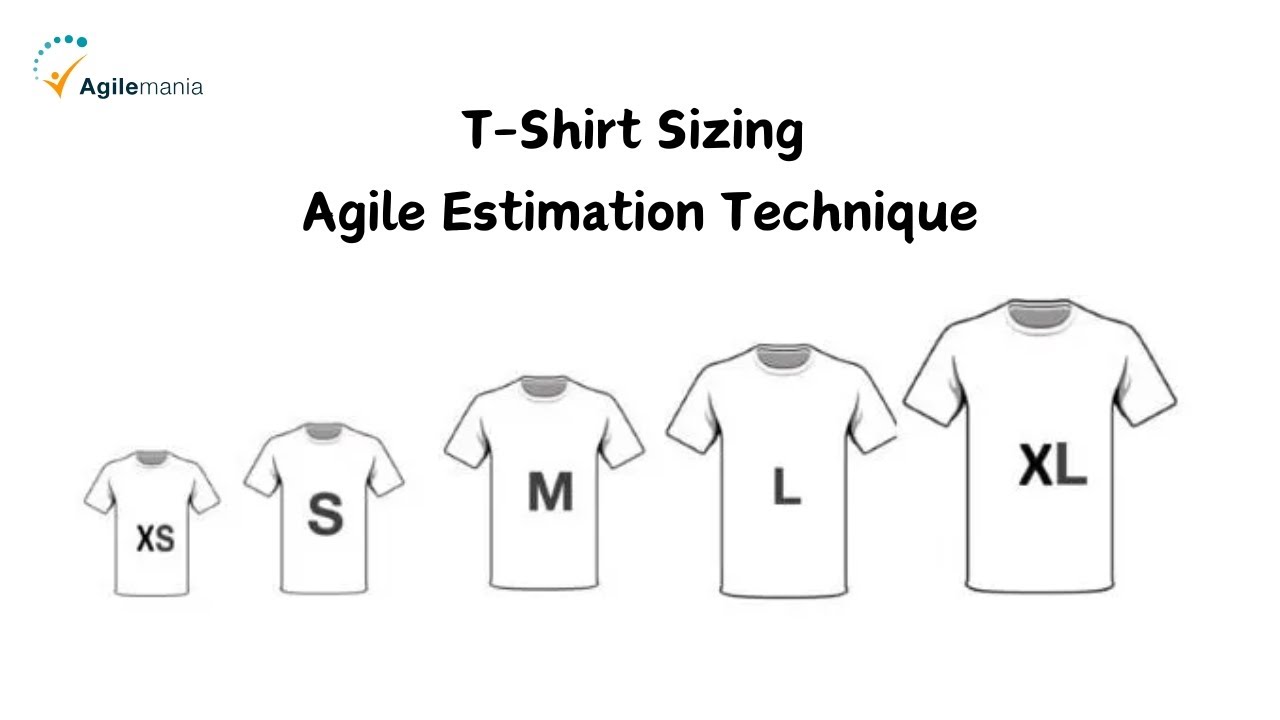 Объяснение метода Agile-оценки размера футболки | Agilemania
