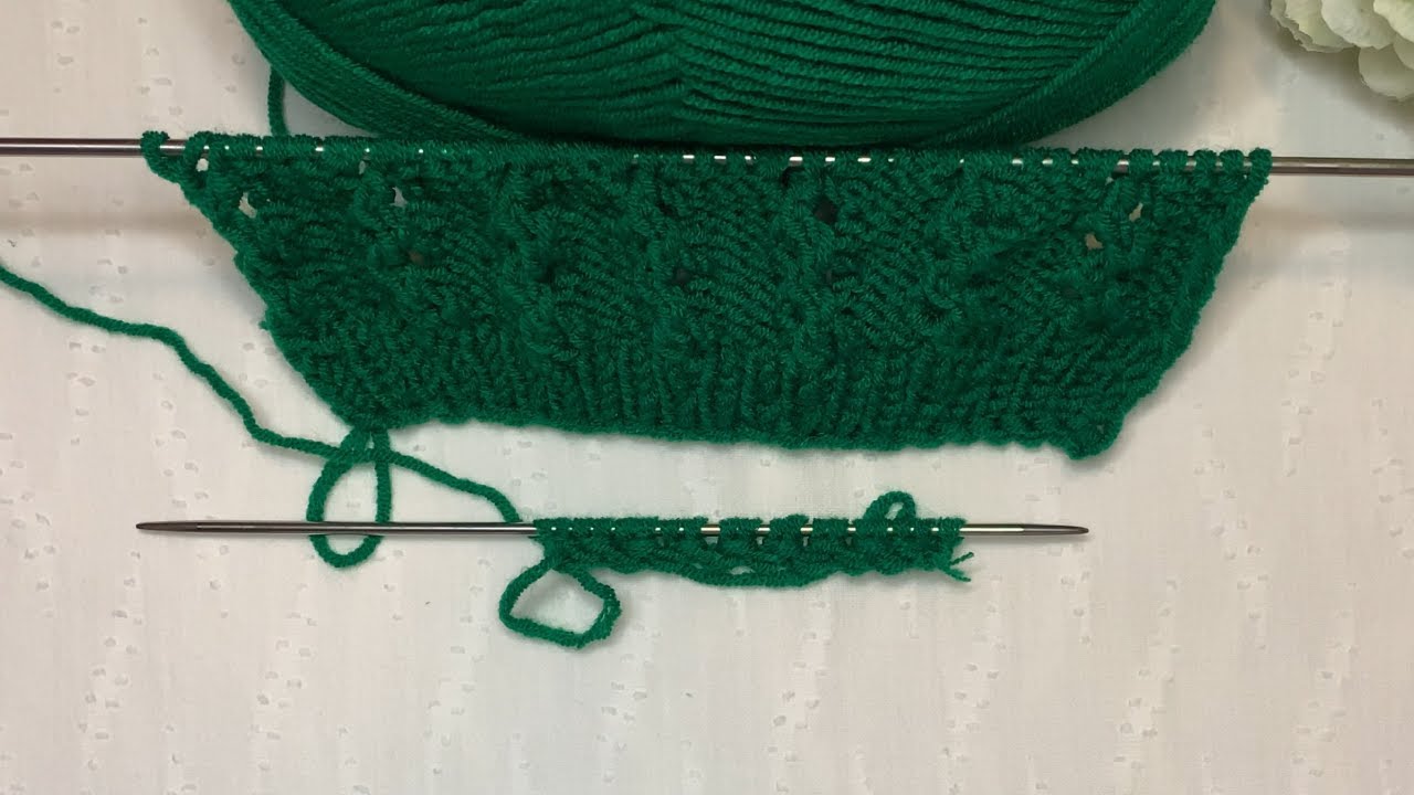 Beautiful and easy pattern for knitting
