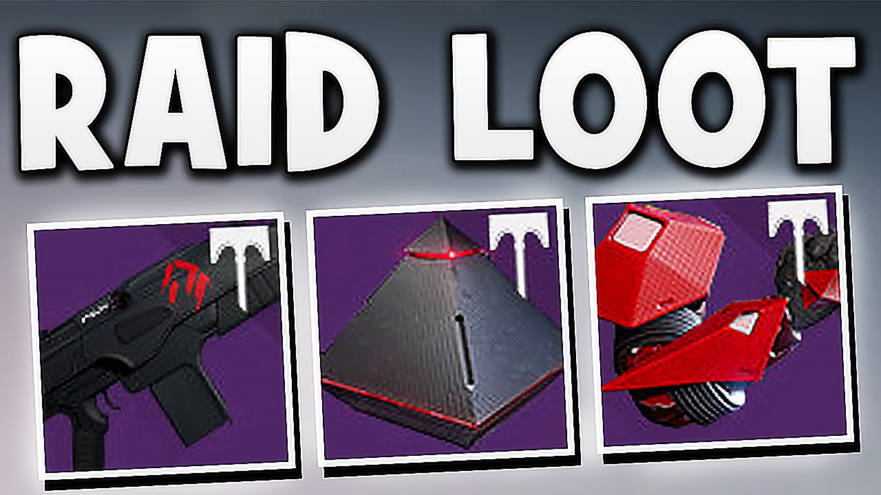 Destiny - RAID LOOT (Wrath of the Machine) !!