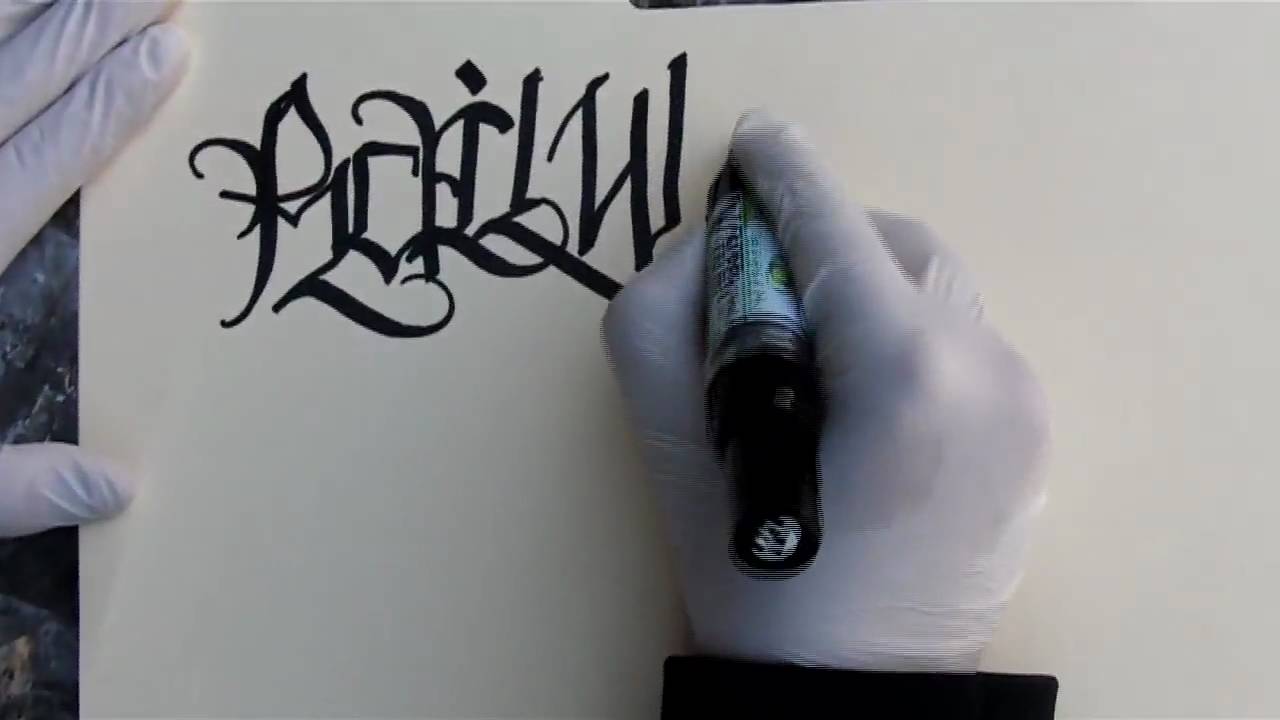 ArtPrimo.com - Pilot BeGreen Blackbook Handstyles