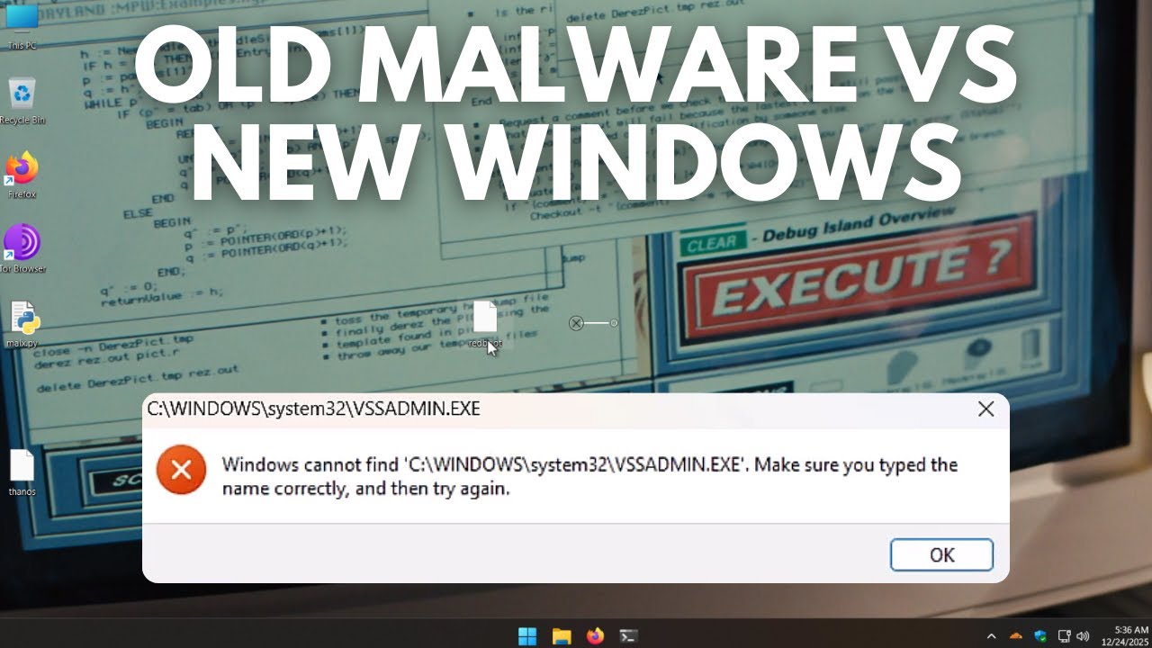 New Windows 11 vs Old Malware: Will it survive?