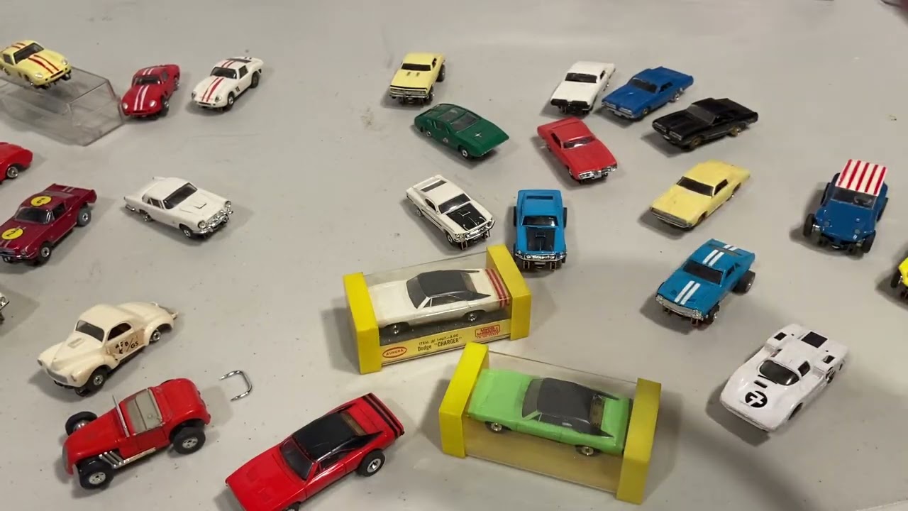 Collecting Aurora Model Motoring Thunder Jet HO Slot Cars From the Sixties