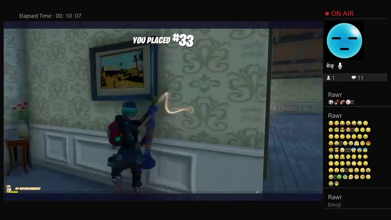 Fortnite im coughing