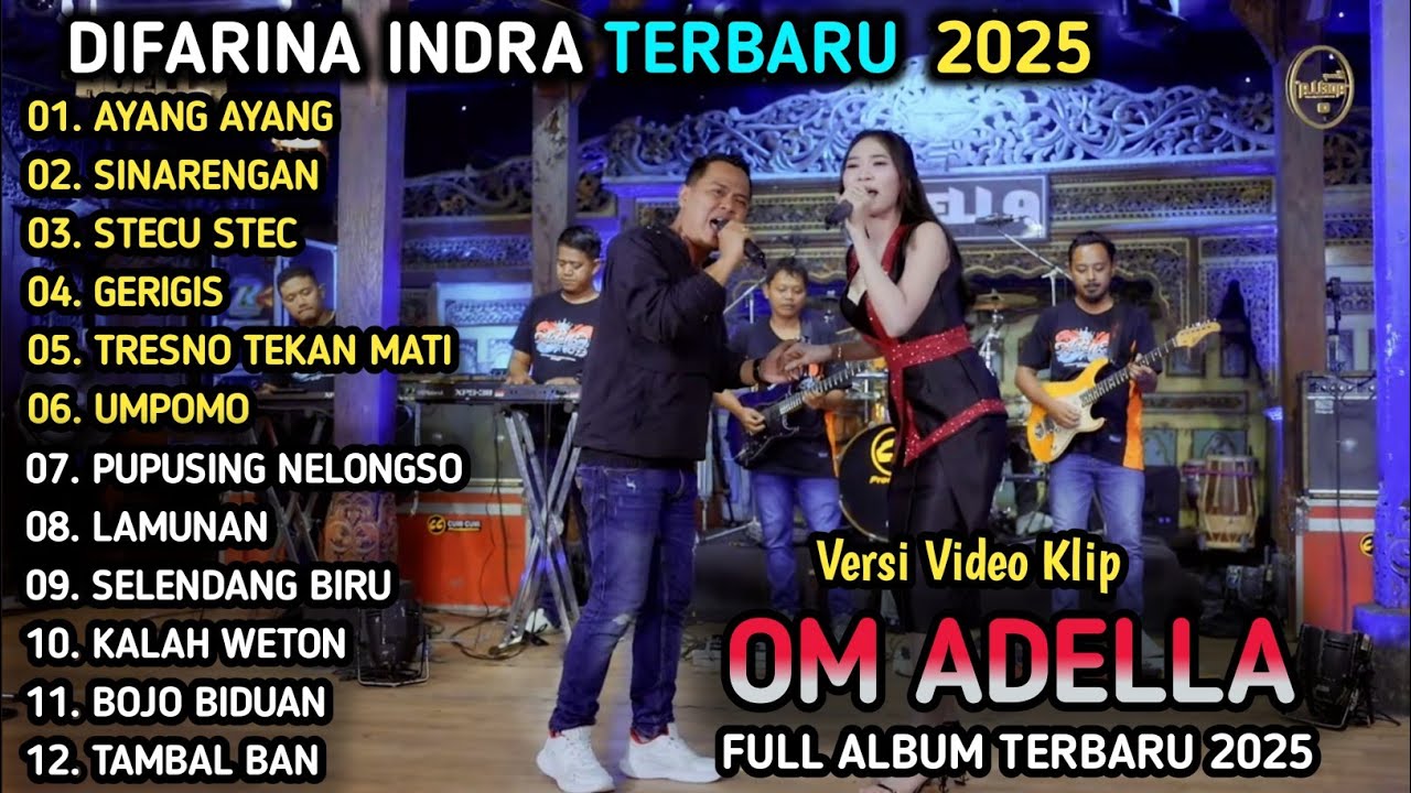 AYANG AYANG - Difarina Indra Ft Fendik Adella - SINARENGAN - OM ADELLA TERBARU 2025