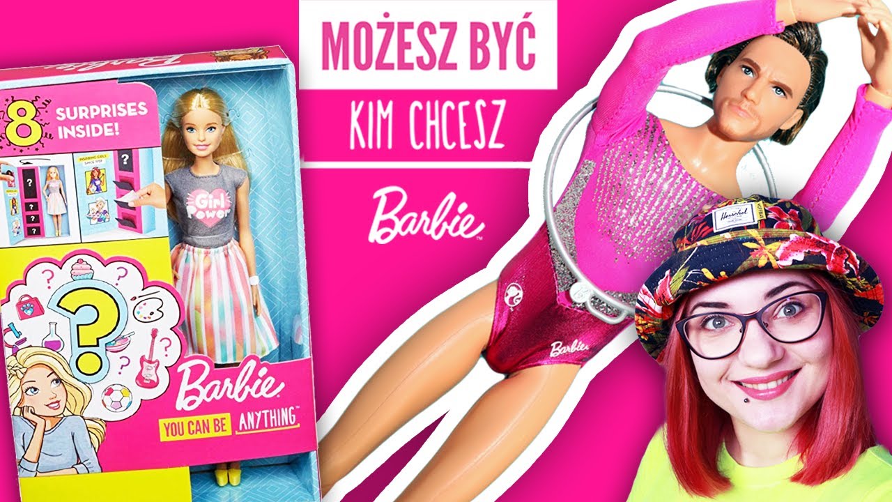 LALKI BARBIE KARIERA - NIESPODZIANKI 👩‍🎨 MOŻESZ BYĆ KIM CHCESZ ✌️ miss Aga
