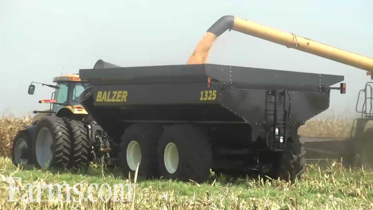 Balzer Inc.'s Field Floater 4 Grain Carts 1325 1550 2000 Bushel Capacity.