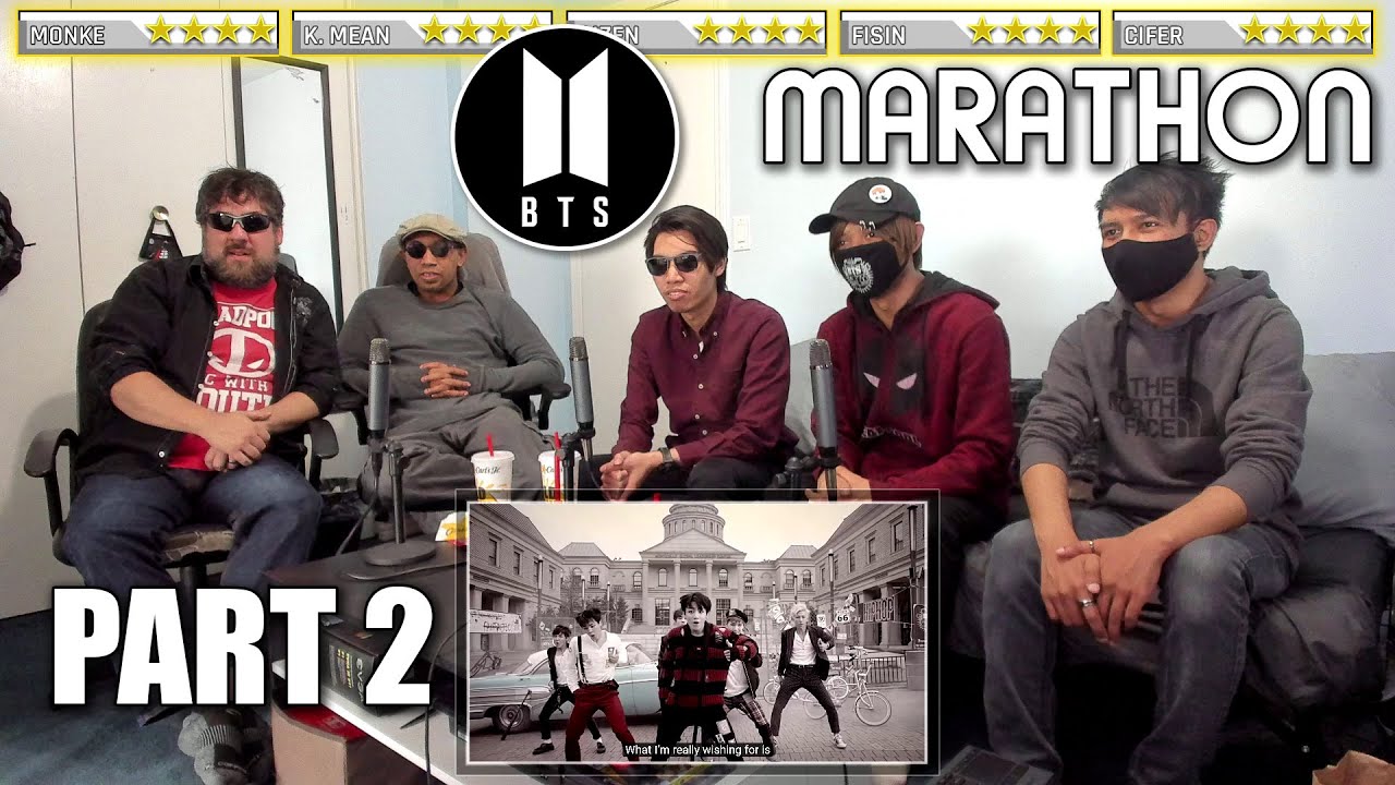 BTS Reaction [ Marathon ] Part 2