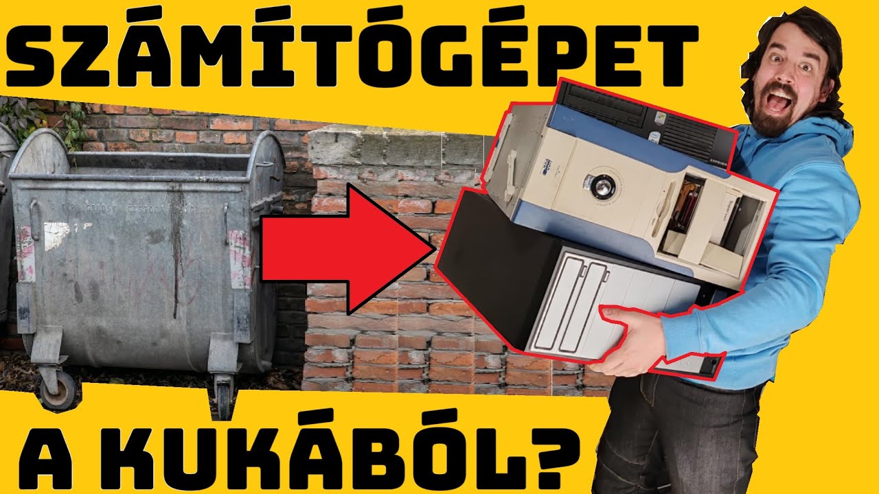 Szemétből számítógépet INGYEN? Építettem egyet!