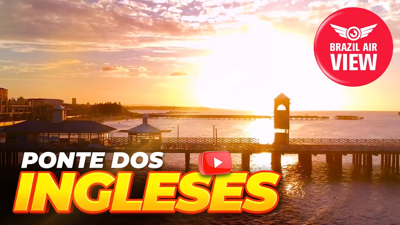 [PONTE DOS INGLESES] &bull; Fortaleza/CE &bull; Cear&aacute; Beaches - FLIGHT OVER THE SEA ENGLISH BRIDGE