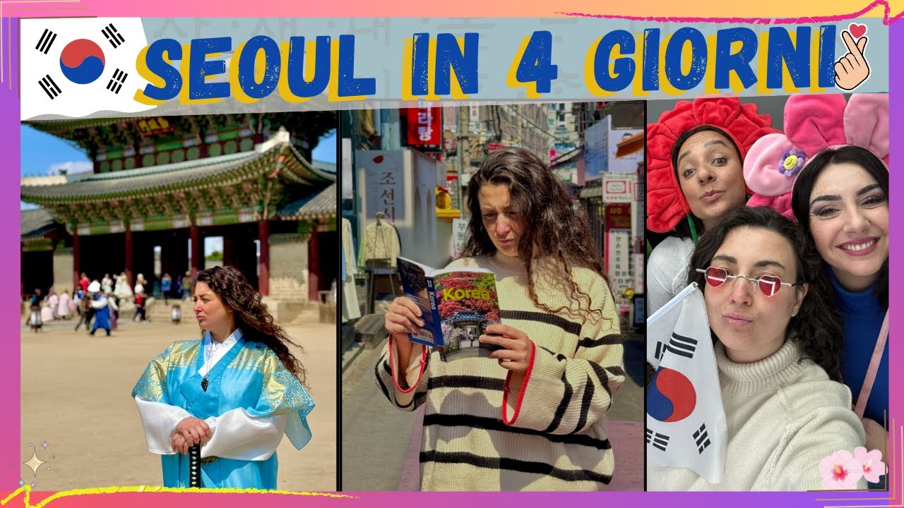 4 GIORNI A SEOUL 🇰🇷 | PRIMA TAPPA DEL NOSTRO VIAGGIO IN COREA DEL SUD 🇰🇷
