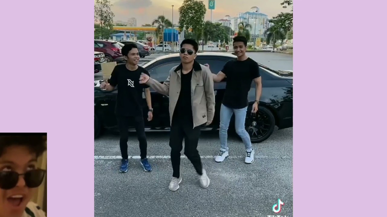 Haqiem Rusli bertiktok bersama Afieq Shazwan dan Tajul