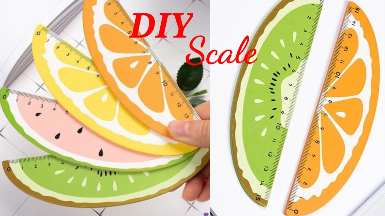 How To Make Cardboard Scale // Homemade Craft // Back To School