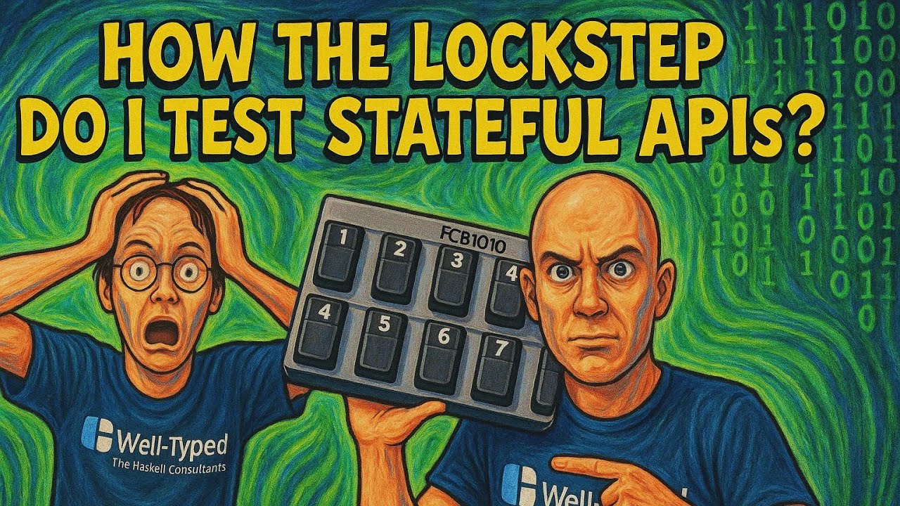 State-based testing with quickcheck-lockstep (Haskell Unfolder #44)