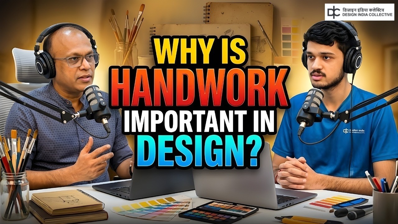 Handwork in Design Explained | Design Tips | Design Entrance Exam Preparation #designinstitute