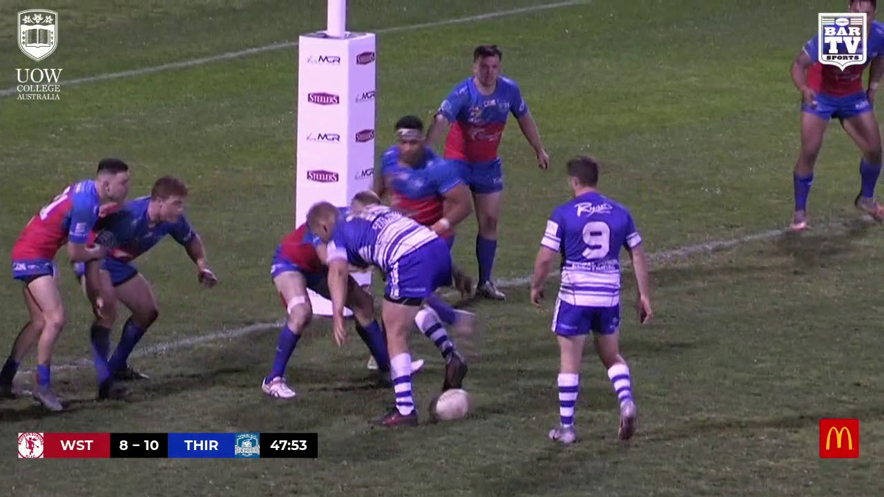 2019 IDRL 1st Grade Elimination Final Highlights - Wests Devils vs Thirroul Butchers