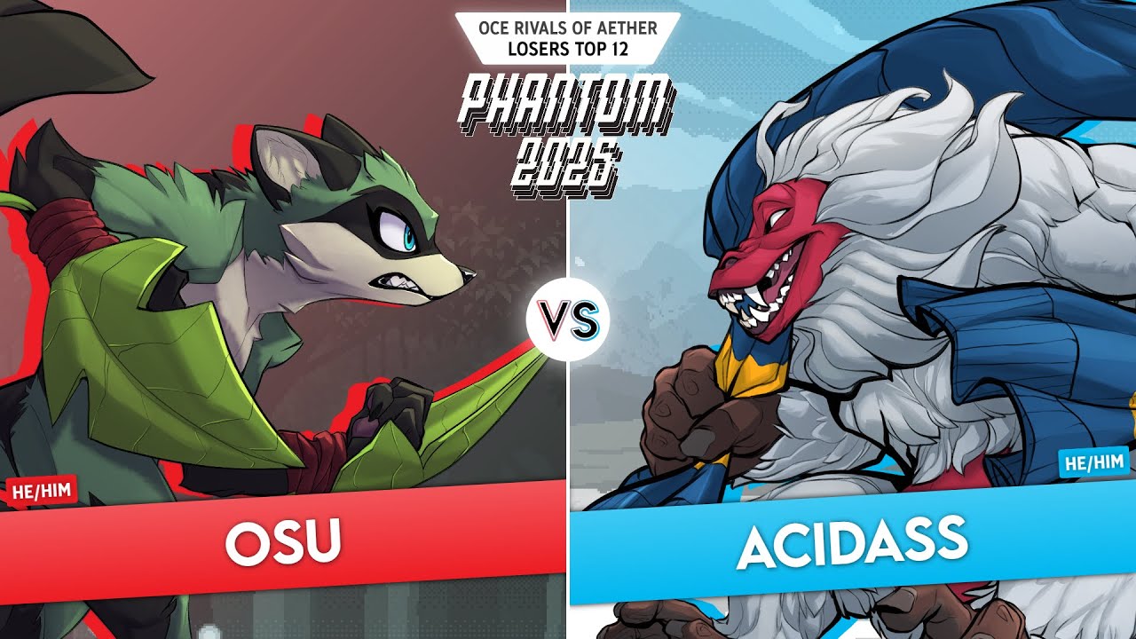 OSU (Maypul) vs AcidAss (Hodan) - Phantom 2025 RoA1 - Losers Top 12