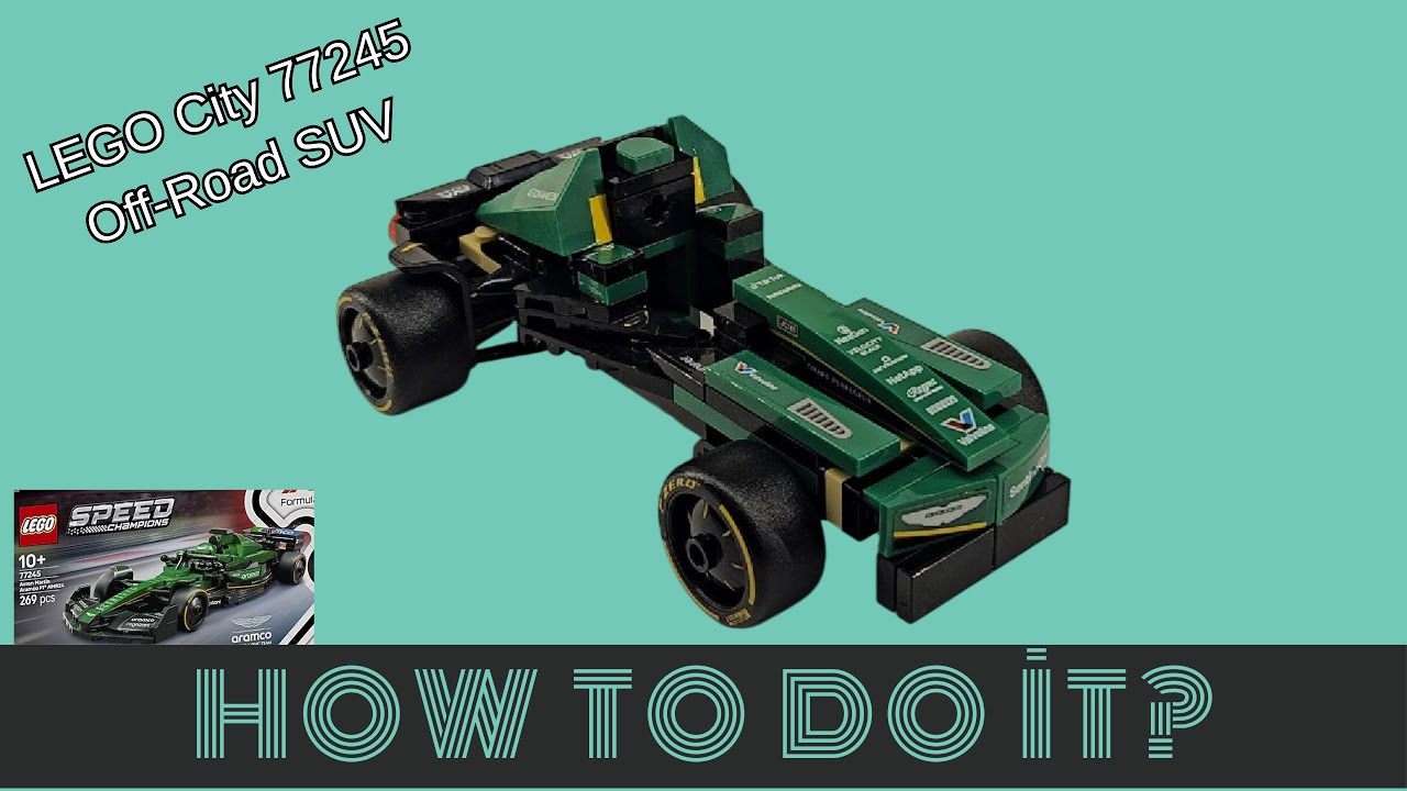 Lego Speed 77245 Setinden Off-Road SUV Aracı Yapımı (ayrıntılı video)
