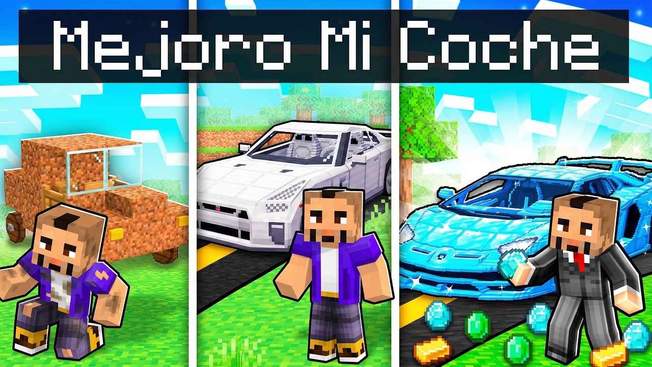 Pas&eacute; de CARRO POBRE a MILLONARIO en Minecraft!