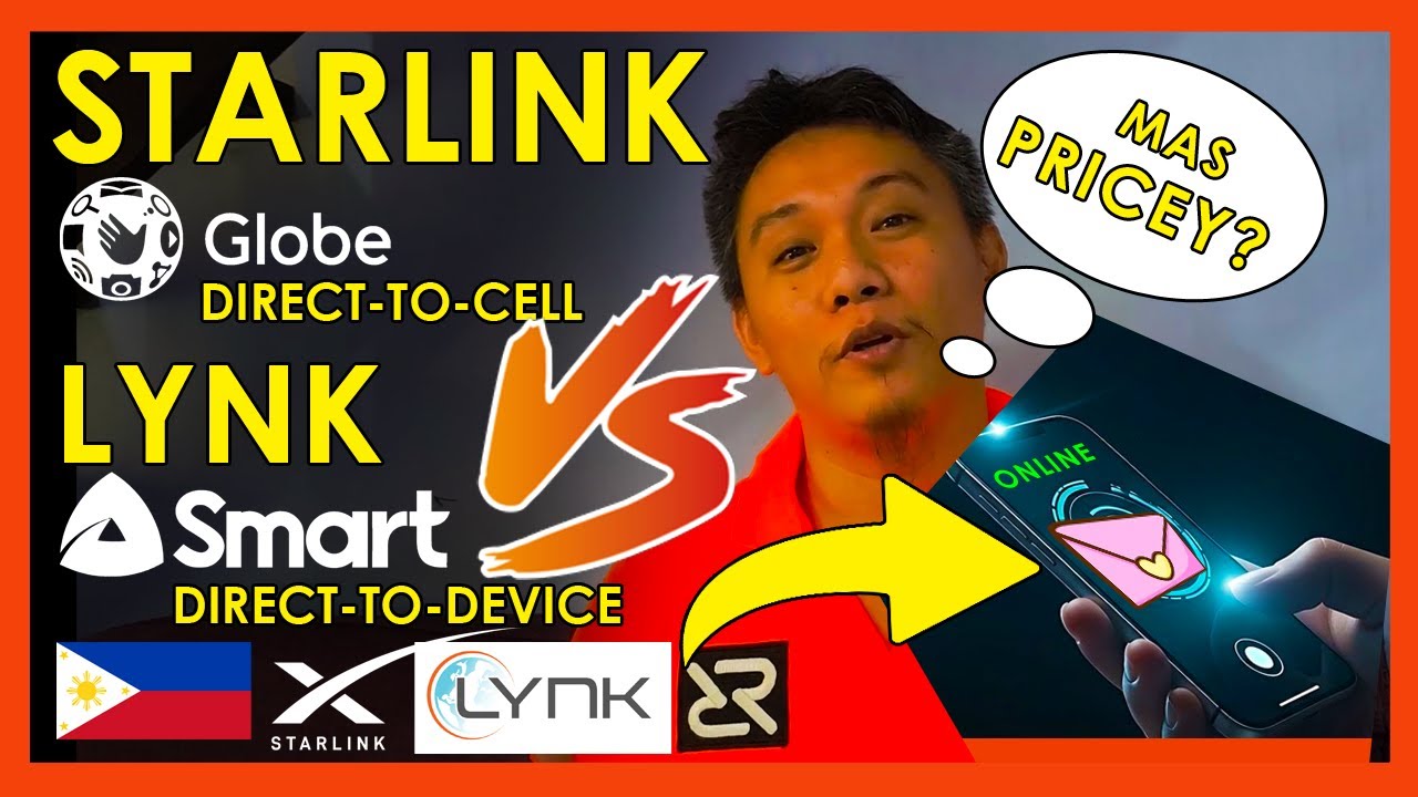 STARLINK GLOBE DIRECT TO CELL versus LYNK GLOBAL SMART DIRECT TO DEVICE FEATURES COMPARISON
