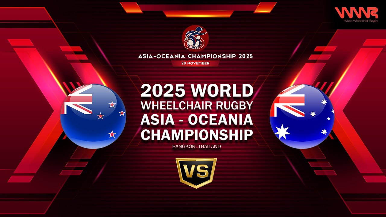 Day 1 | NZL v AUS | 2025 WORLD WHEELCHAIR RUGBY ASIA - OCEANIA CHAMPIONSHIP