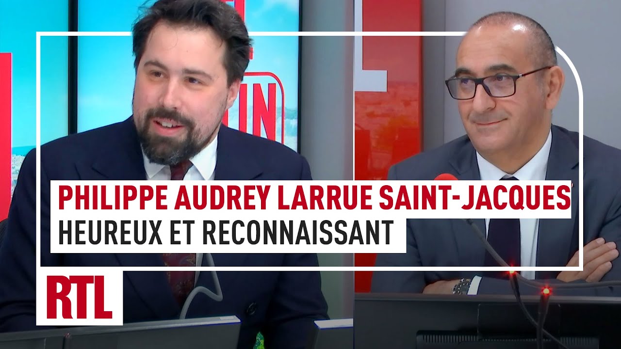 Philippe Audrey Larrue Saint-Jacques heureux et reconnaissant !