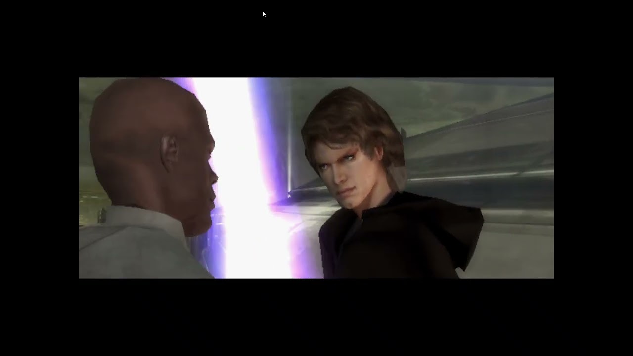 Anakin Skywalker vs Mace Windu (SWROTS the game)