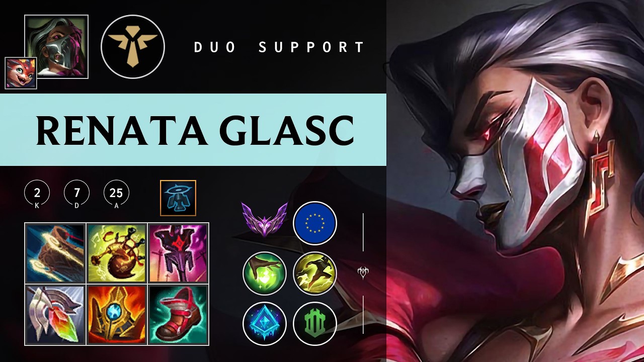 Renata Glasc Support vs Karma - EUW Master Patch 26.03