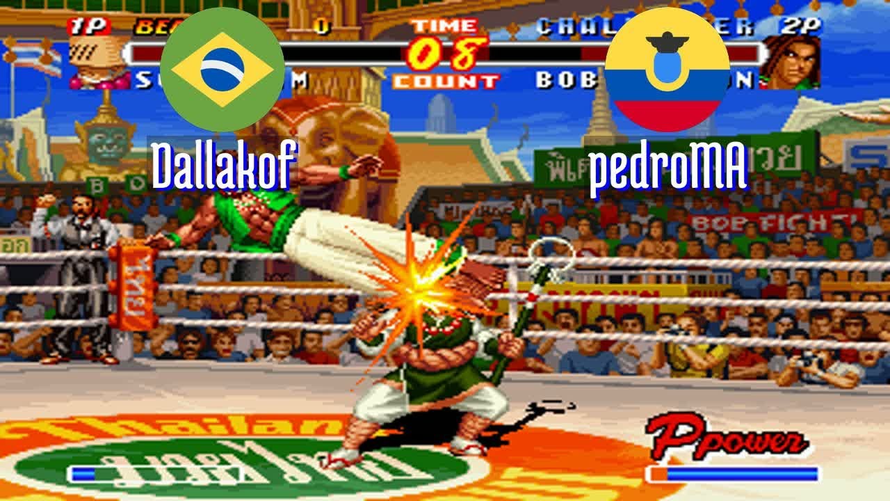 FT5 @rbff2h: Dallakof (BR) vs pedroMA (EC) [Real Bout Fatal Fury 2 rbff2 Fightcade] Jul 6