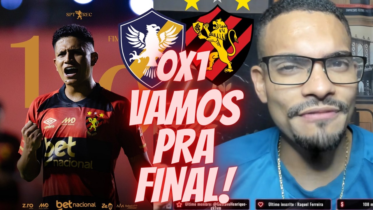 🦁🔥SPORT VENCE E ESTÁ COM UM PÉ NA FINAL DO PERNAMBUCANO ! RETRÔ 0X1 SPORT