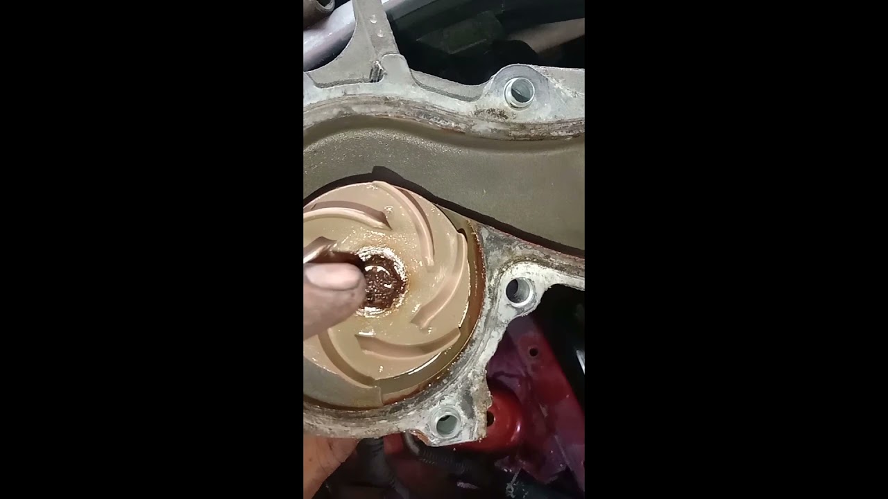 ford fiesta change water pump part 2