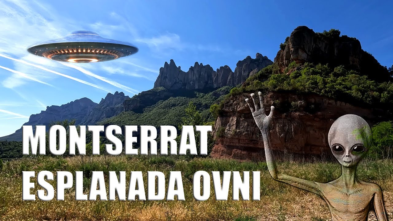 EXPLANADA OVNI un Paseo en moto desde MONTSERRAT a la ZONA UFO 🛸👽