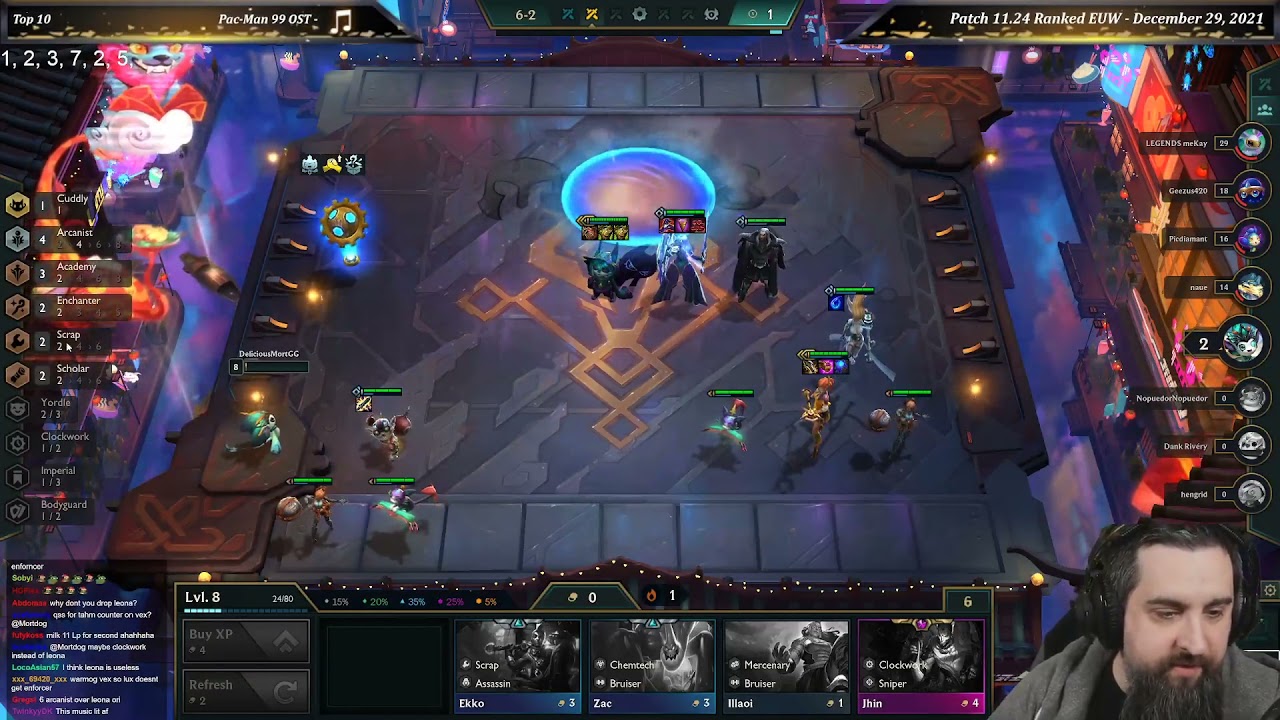 enchanters DO NOT counter lux comp | mortdog | Teamfight Tactics TFT Clips