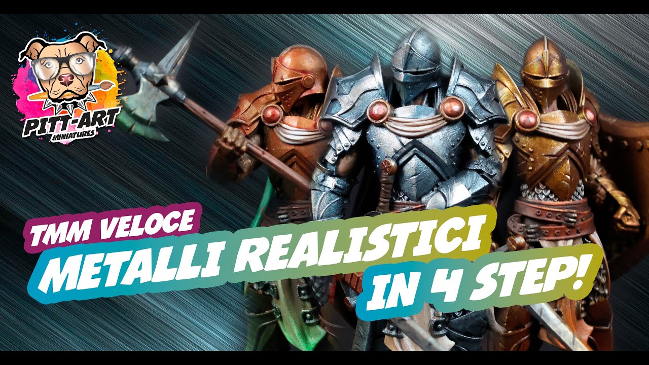 TMM VELOCE! Armature metallizzate realistiche e veloci in 4 STEP!