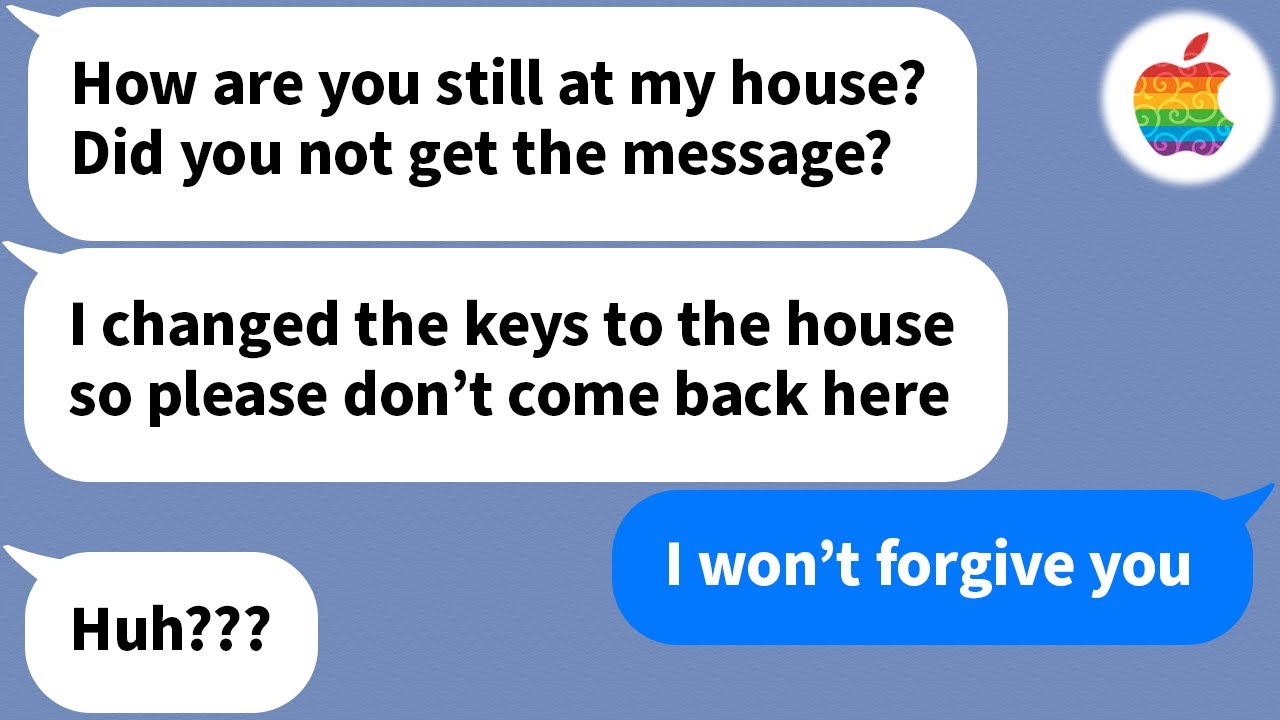 【Apple】 My husband and his daughter keep on ignoring me for the past 2 years...