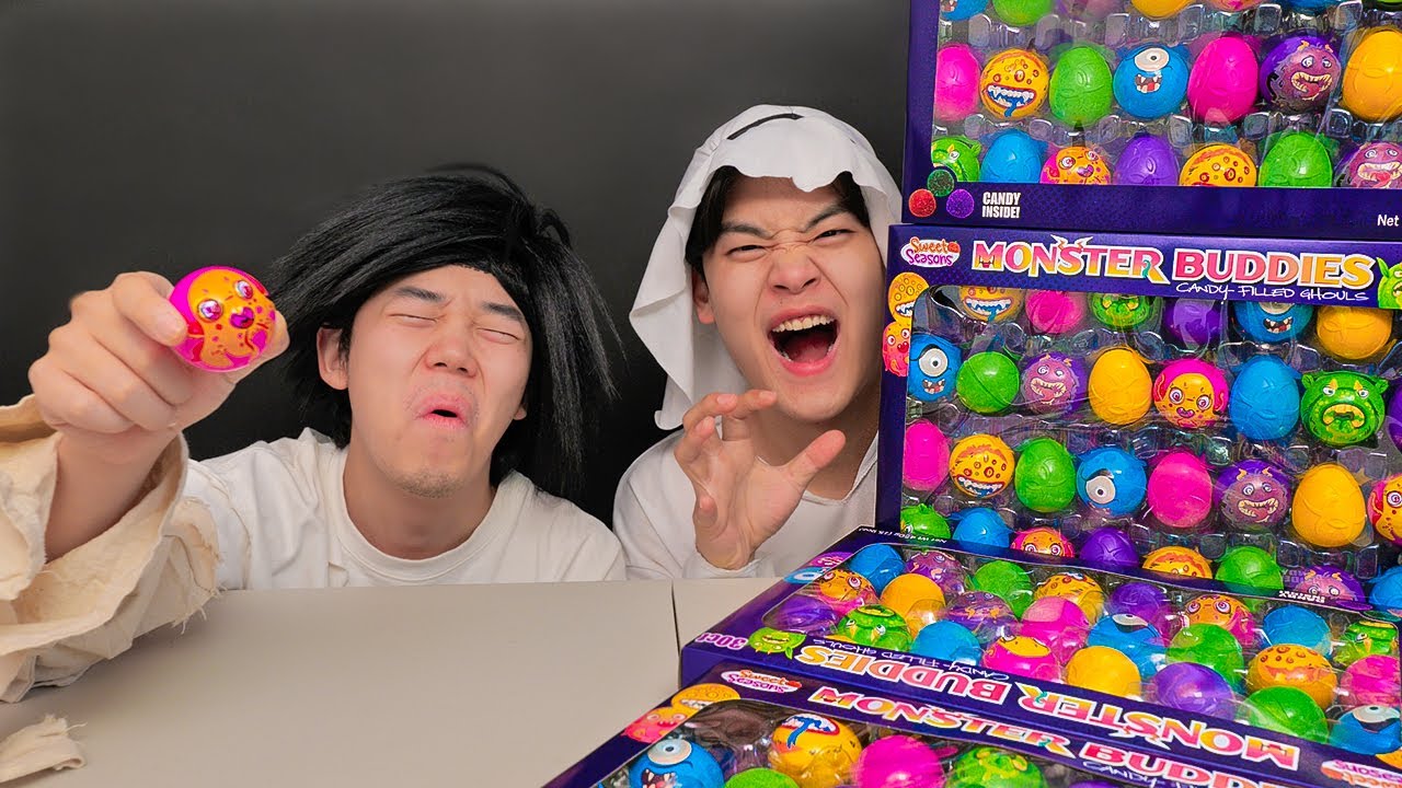 Желеобразное глазное яблоко Mukbang Earth